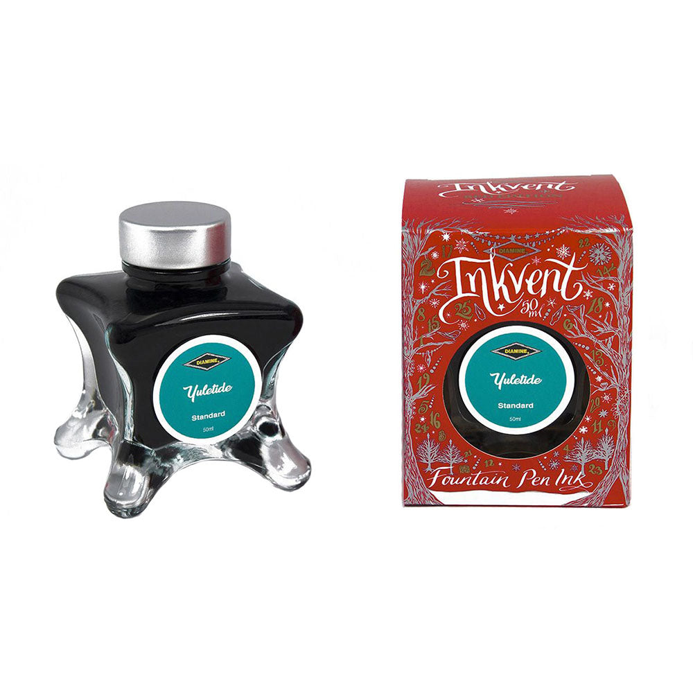 Diamine Inkvent Red Edition Standard Ink 50ml Bottle - Yuletide