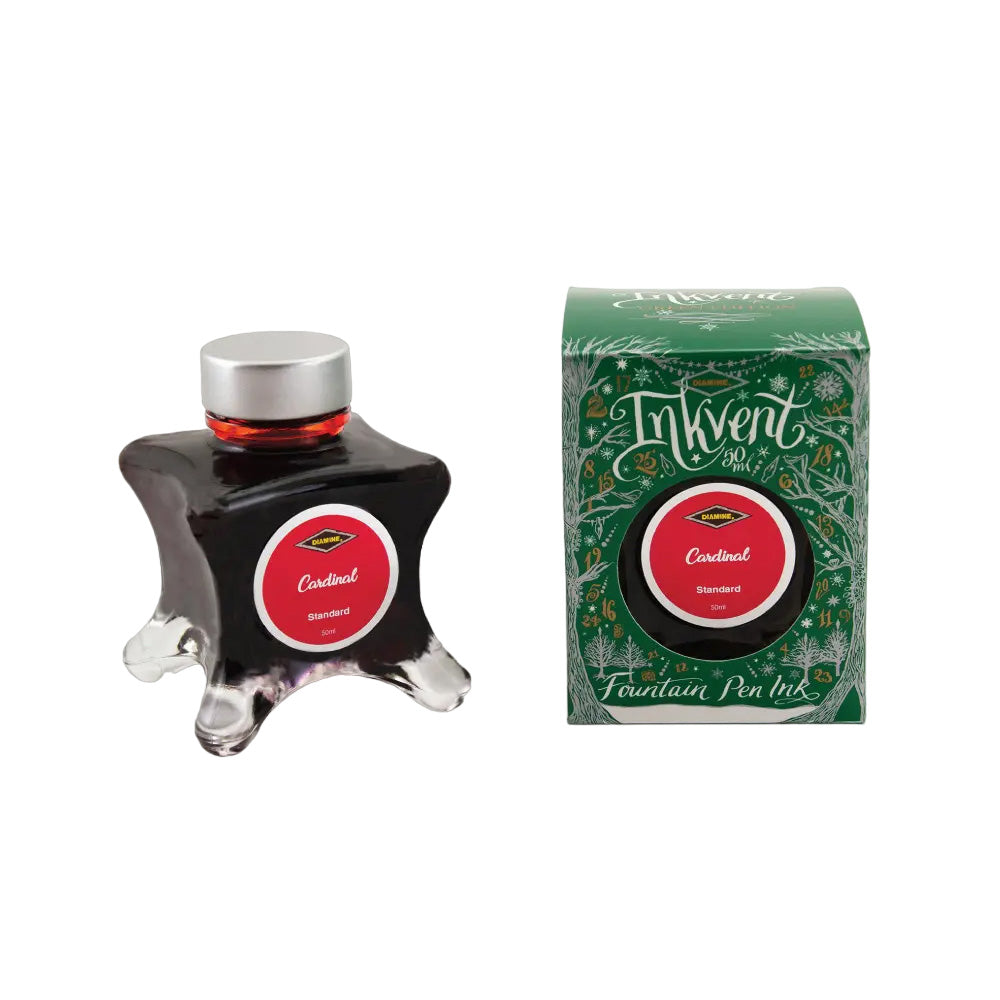 Diamine Inkvent Green Edition Standard Ink 50ml Bottle - Cardinal