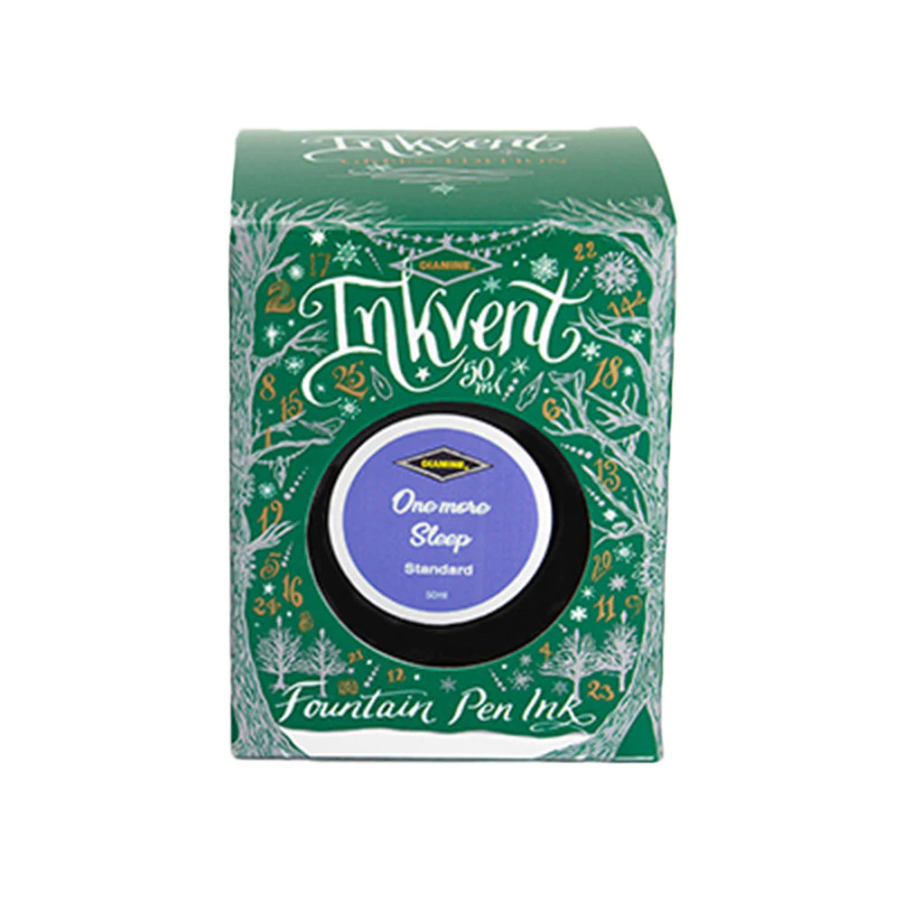 Diamine Inkvent Green Edition Standard Ink 50ml Bottle - One More Sleep