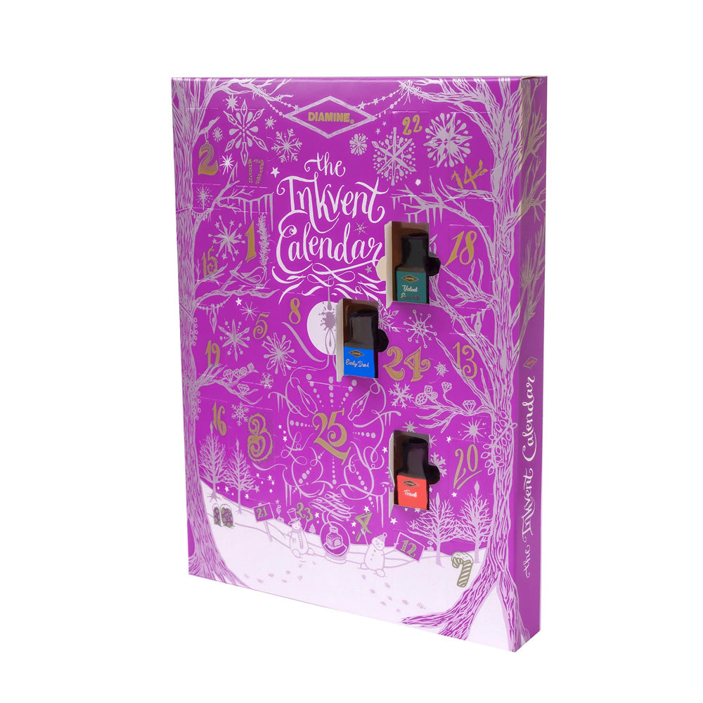 Diamine Inkvent Calendar - 2023 - Purple Edition