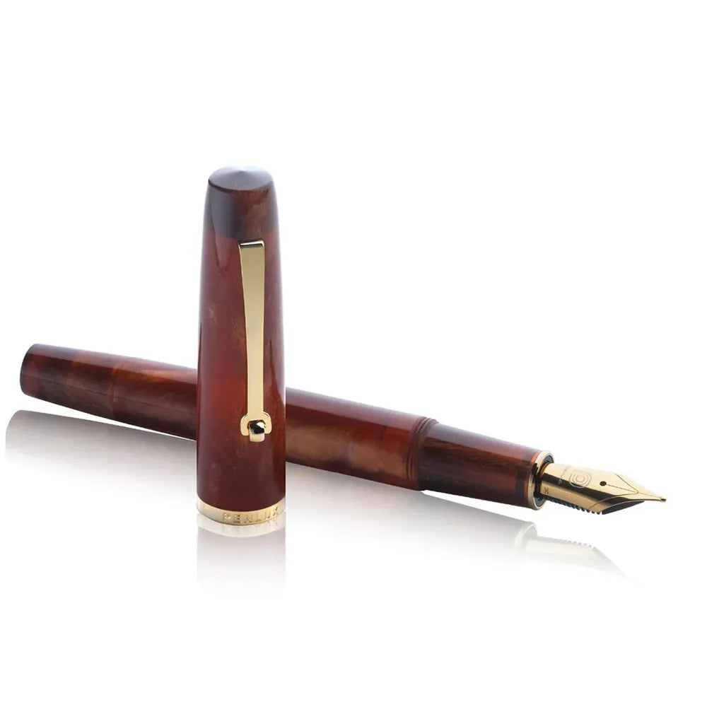 The CONCERTO is a collaboration between Penlux and Taiwan ink maker Lennon Tool Bar. The collaboration aimed to create an exceptional color, high quality with affordable price for a piston filled fountain pen. Each pen will come with an 30ML exclusive ink bottle matching with the color of pen body.