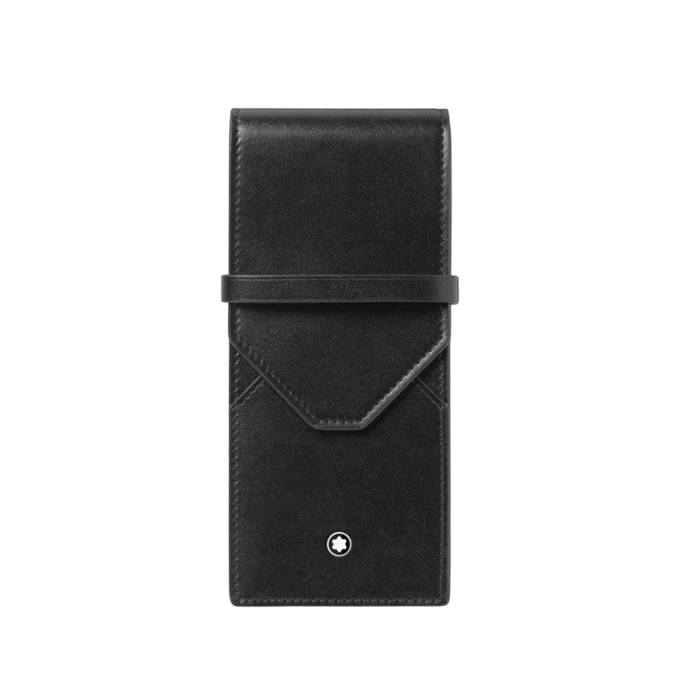 Montblanc Meisterstück Black Leather 3-Pen Pouch