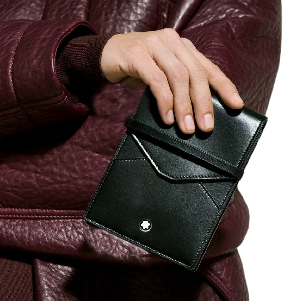 Montblanc Meisterstück Black Leather 5-Pen Pouch