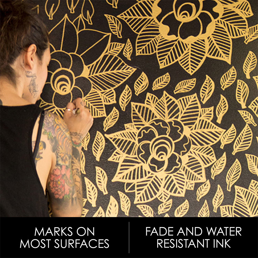 Sharpie Metallic Permanent Marker Assorted Colour with Fine Point -Set of 6