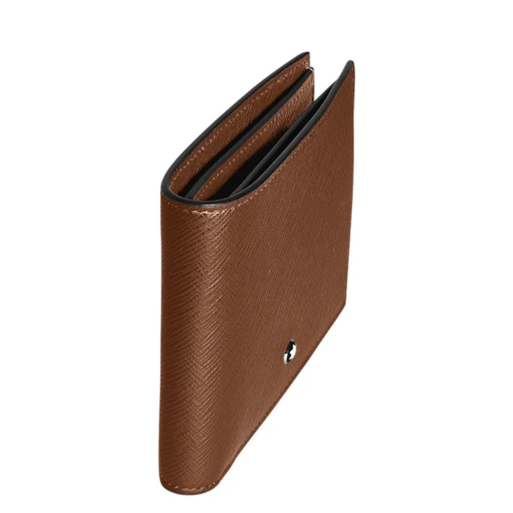 Montblanc Sartorial Fauve Leather Wallet 6cc