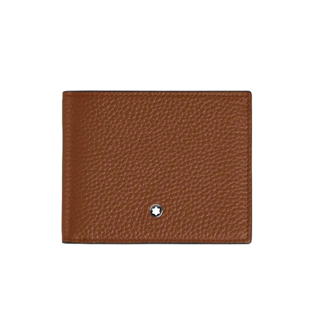 Montblanc Fauve Grain Leather Wallet 6cc