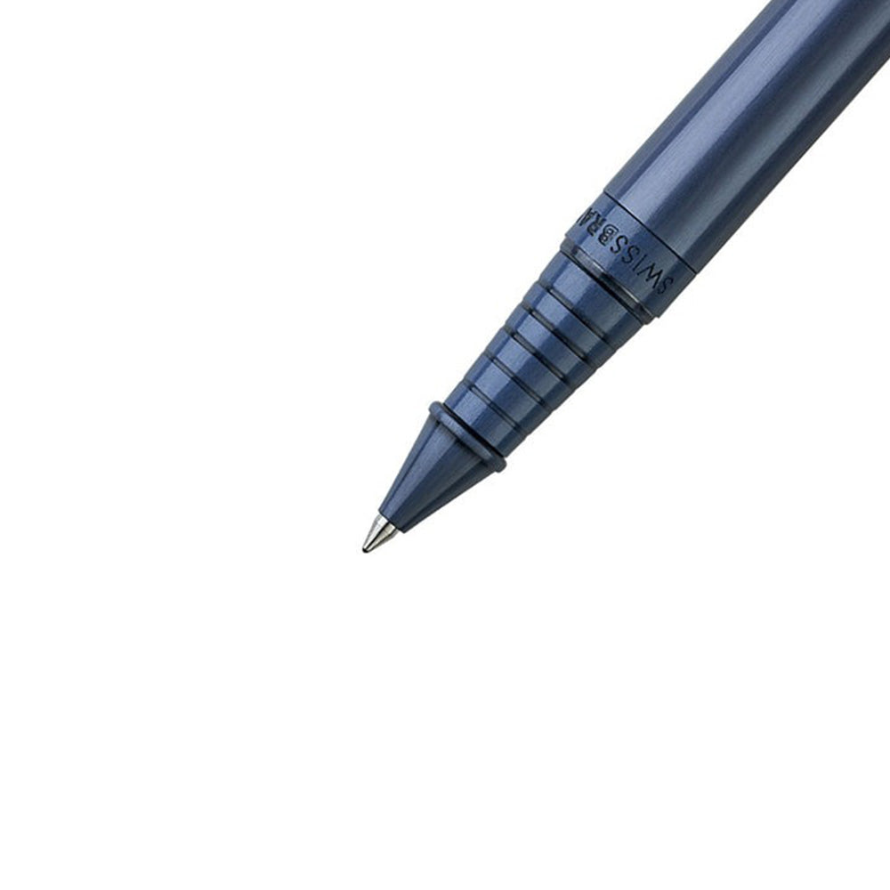 Swissbrand 2503 Matte Blue Lacquer with Matching Blue Trim Rollerball Pen