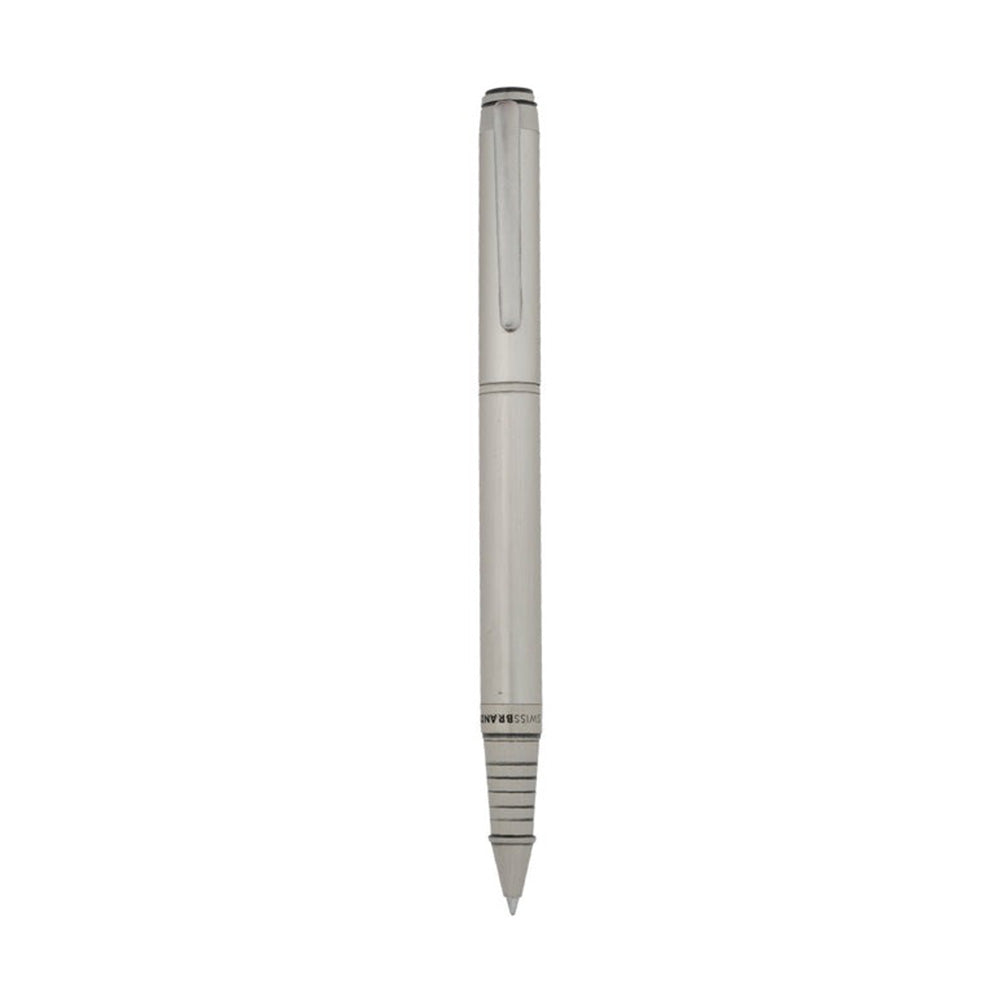 Swissbrand 2505 Matte Chrome Lacquer with Chrome Trim Rollerball Pen