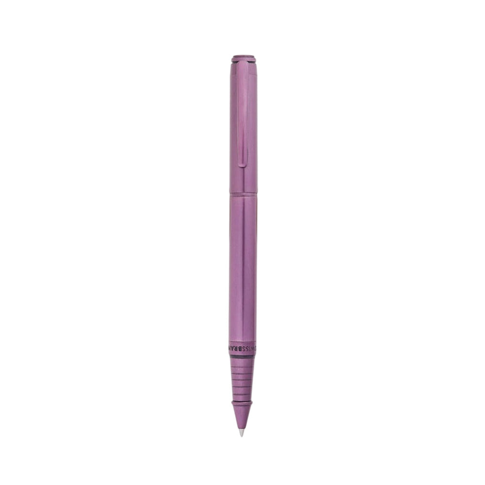 Swissbrand 2506 Matte Purple Lacquer with Matching Purple Trim Rollerball Pen