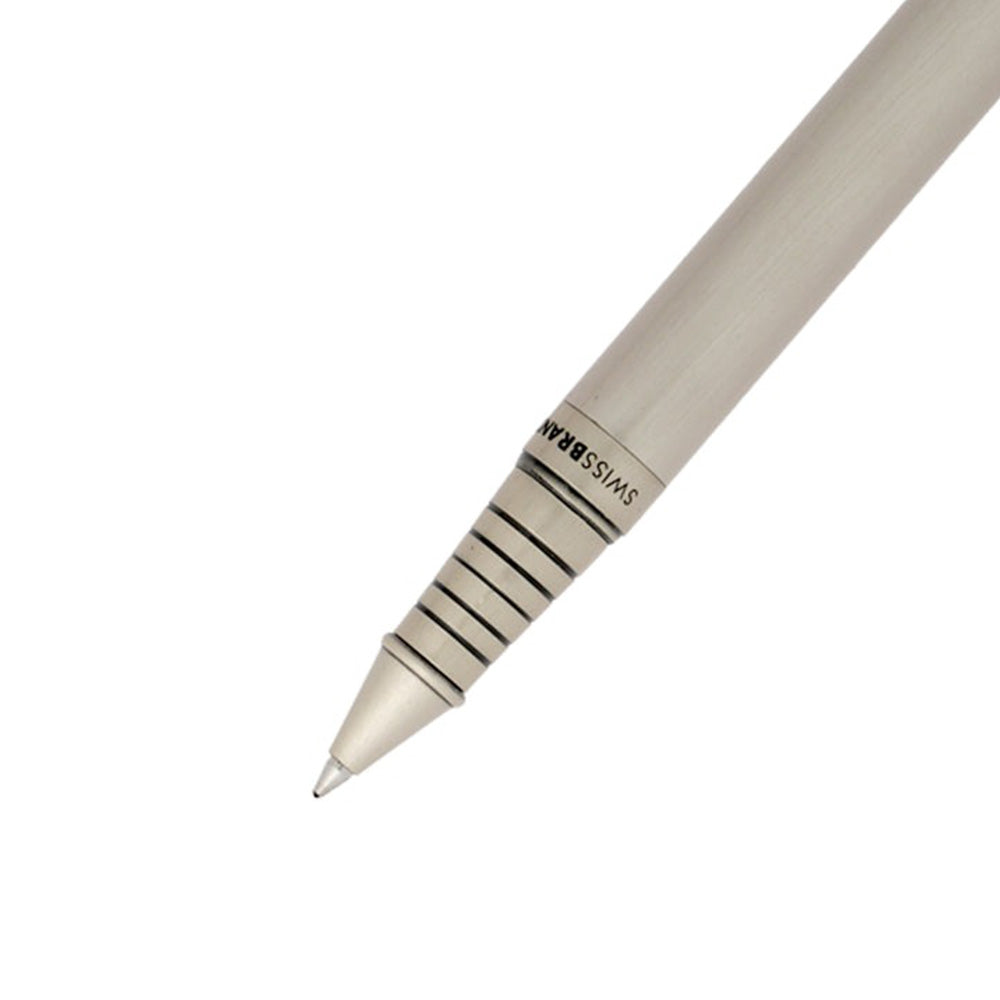 Swissbrand 2509 Matte Chrome Lacquer with Chrome Trim Rollerball Pen