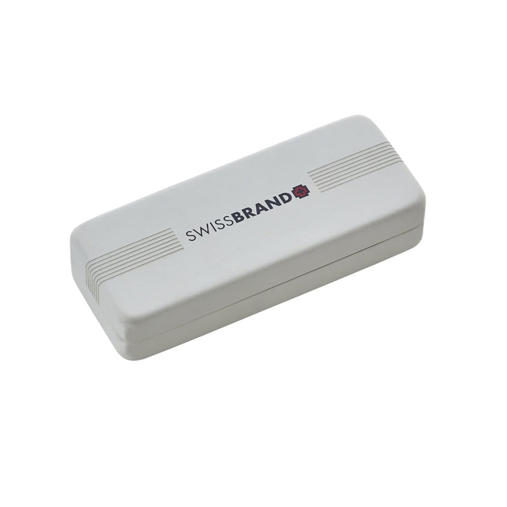 Swissbrand 2511 Matte Black with Black Gem Embedded Chrome Trim Ballpoint Pen