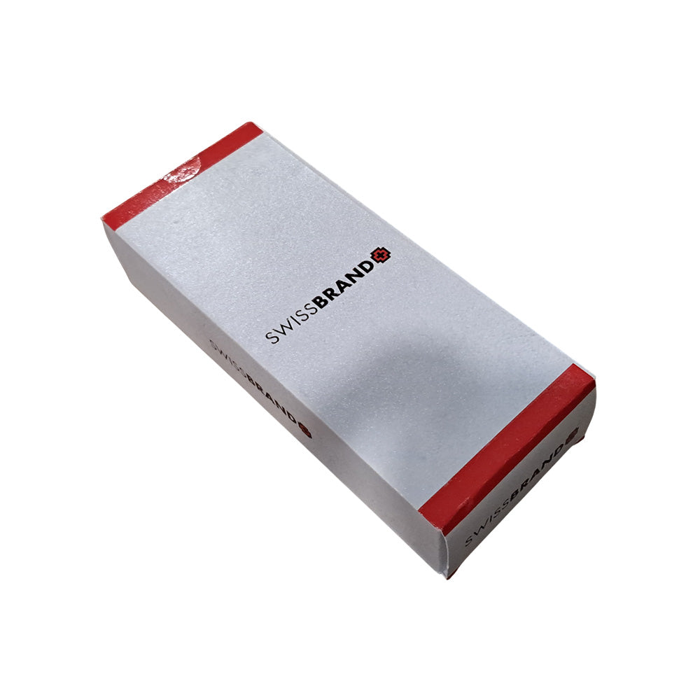 Swissbrand 2518 Matte Brown Lacquer with Polished Brown Trim Ballpoint Pen