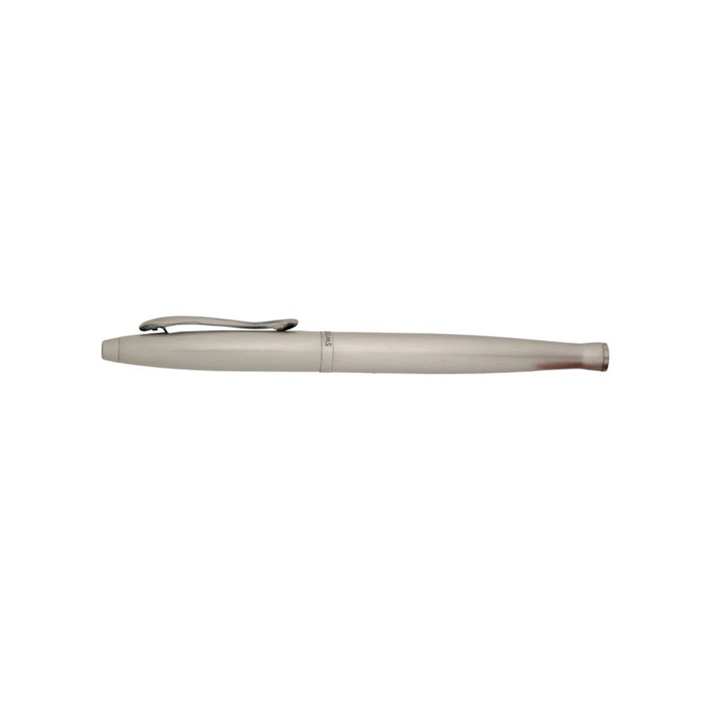 Swissbrand 2520 Matte Chrome Lacquer with Chrome Trim Rollerball Pen