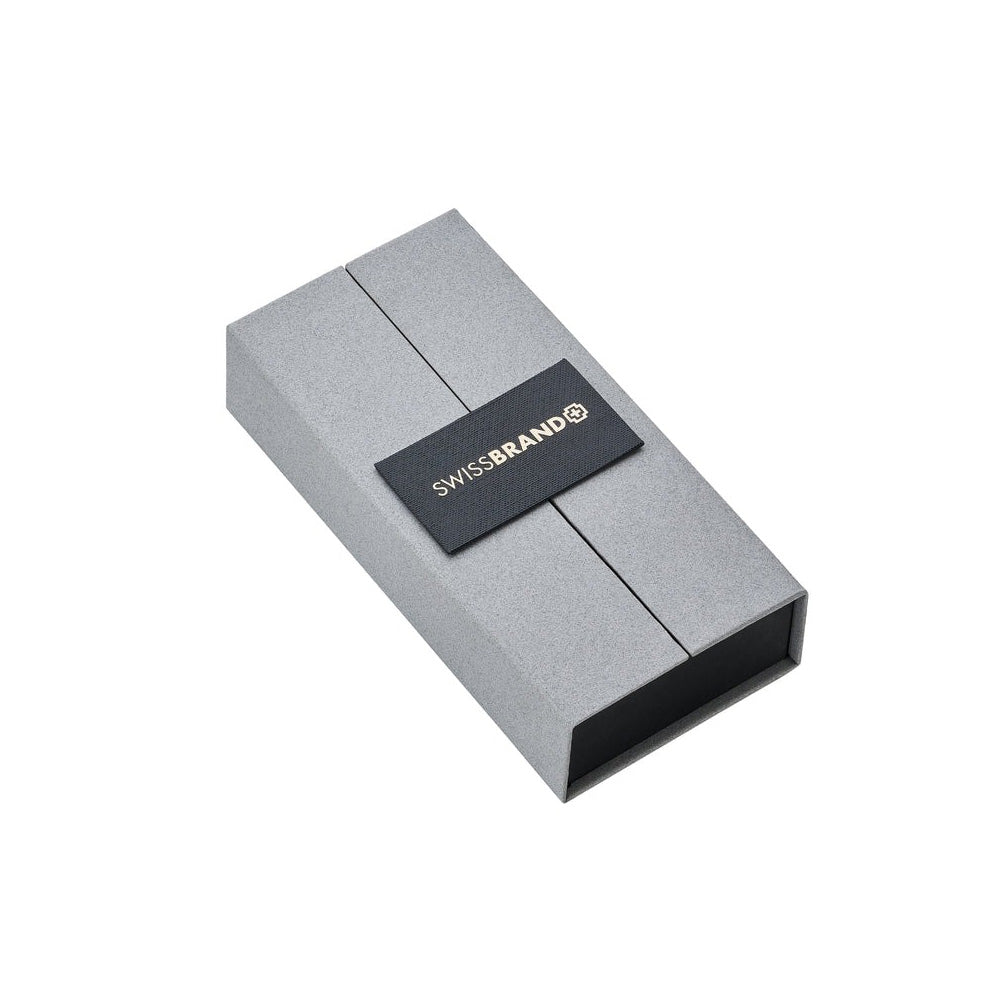 Swissbrand 2520 Matte Chrome Lacquer with Chrome Trim Rollerball Pen