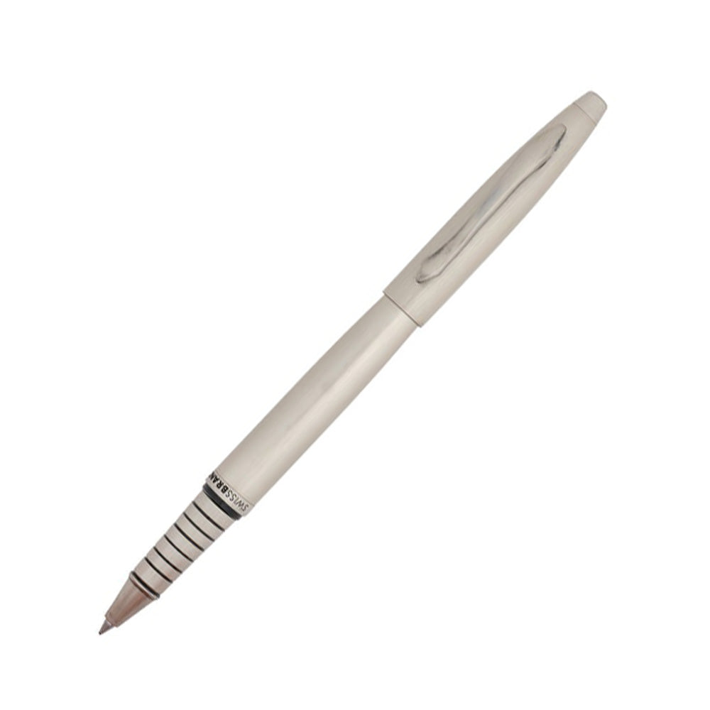 Swissbrand 2520 Matte Chrome Lacquer with Chrome Trim Rollerball Pen