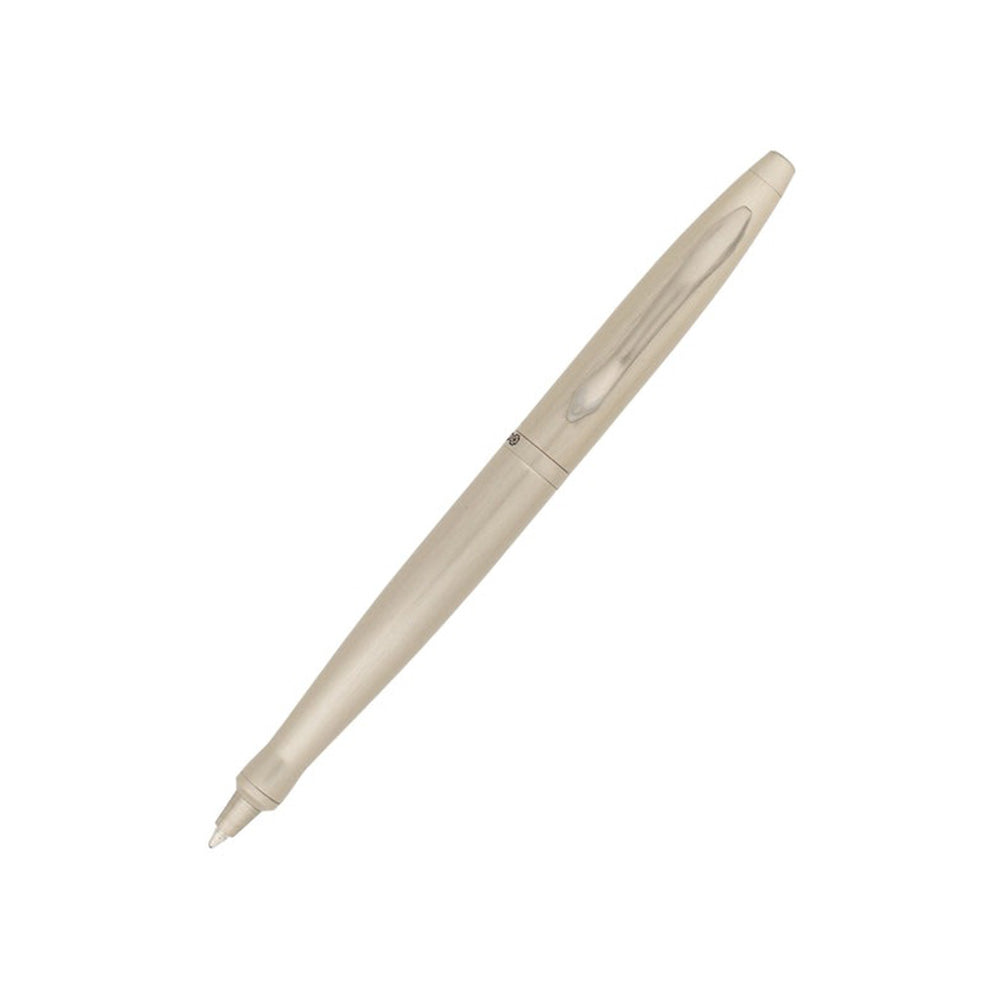 Swissbrand 2520 Matte Chrome Lacquer with Polished Chrome Trim Ballpoint Pen