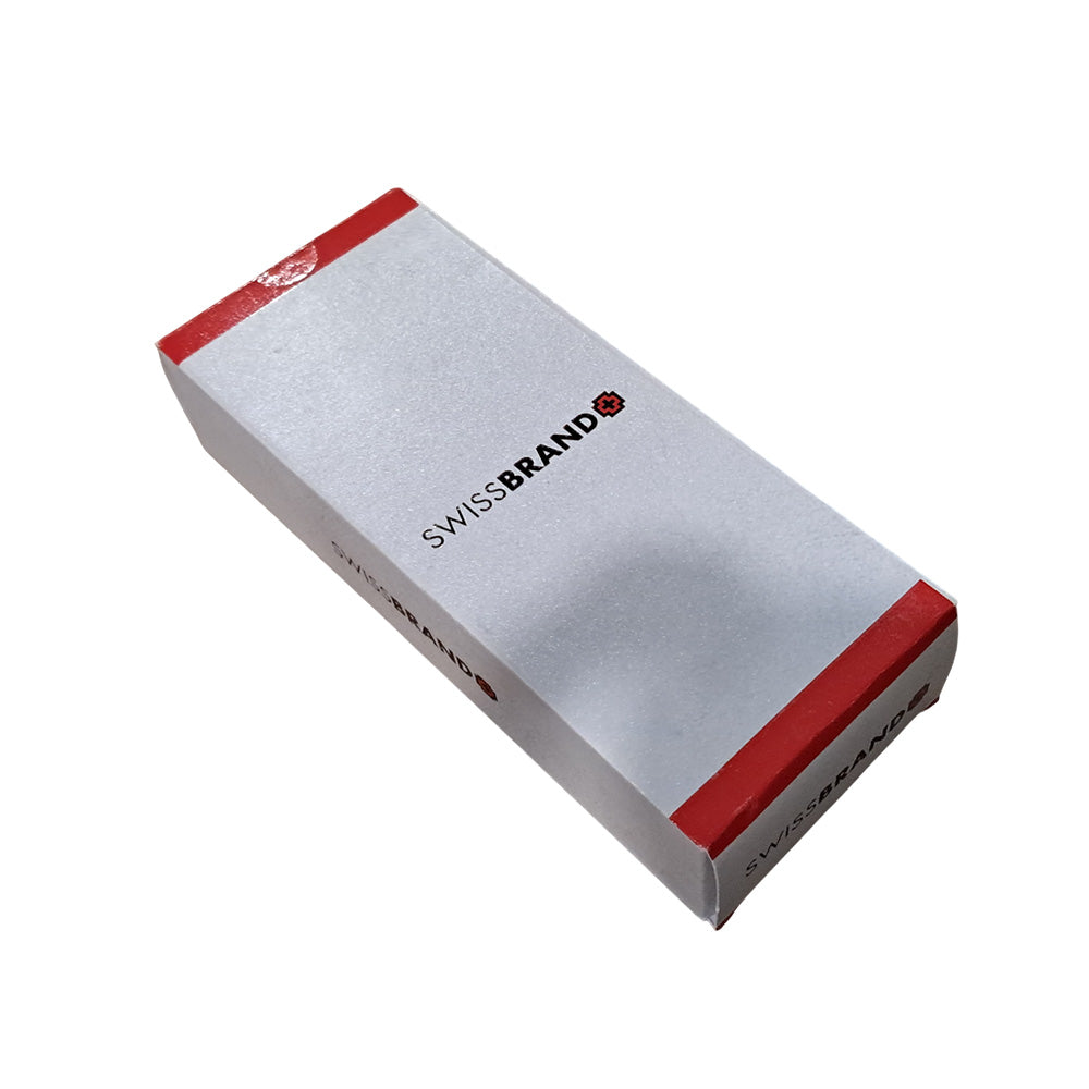 Swissbrand 2523 Matte Brown Lacquer with Polished Brown Trim Ballpoint Pen