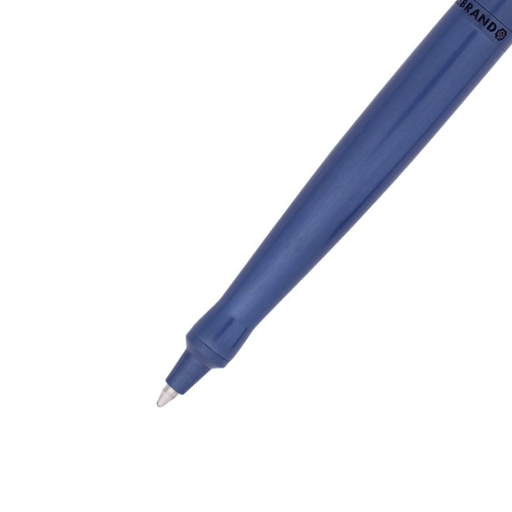 Swissbrand 2524 Matte Blue Lacquer with Polished Blue Trim Ballpoint Pen