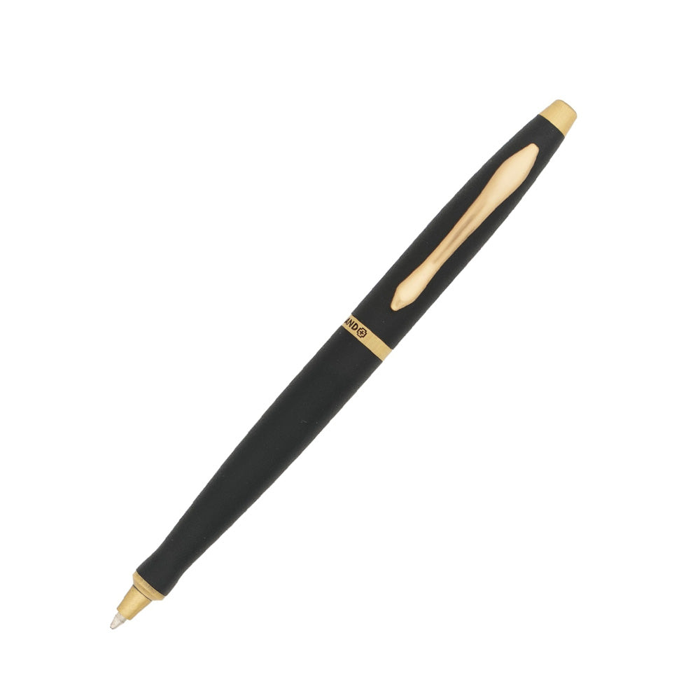 Swissbrand 2525 Matte Black Lacquer with Gold Trim Ballpoint Pen