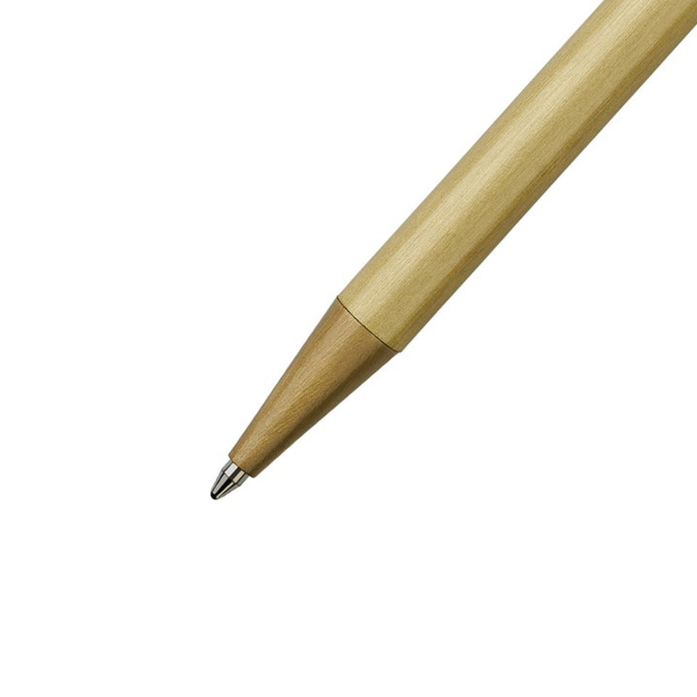 Swissbrand 2526 Matte Gold Lacquer with Gold Trim Ballpoint Pen