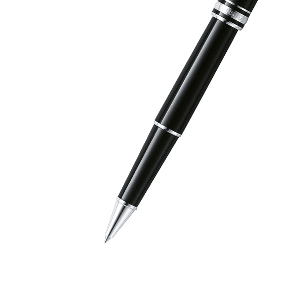 Montblanc Meisterstuck Classique Black Resin with Platinum-Coated Trim Rollerball Pen
