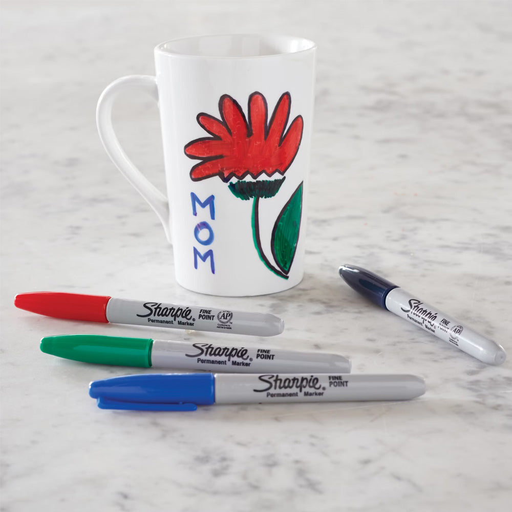 Sharpie Permanent Marker Fine Point Assorted 8 Colour Set