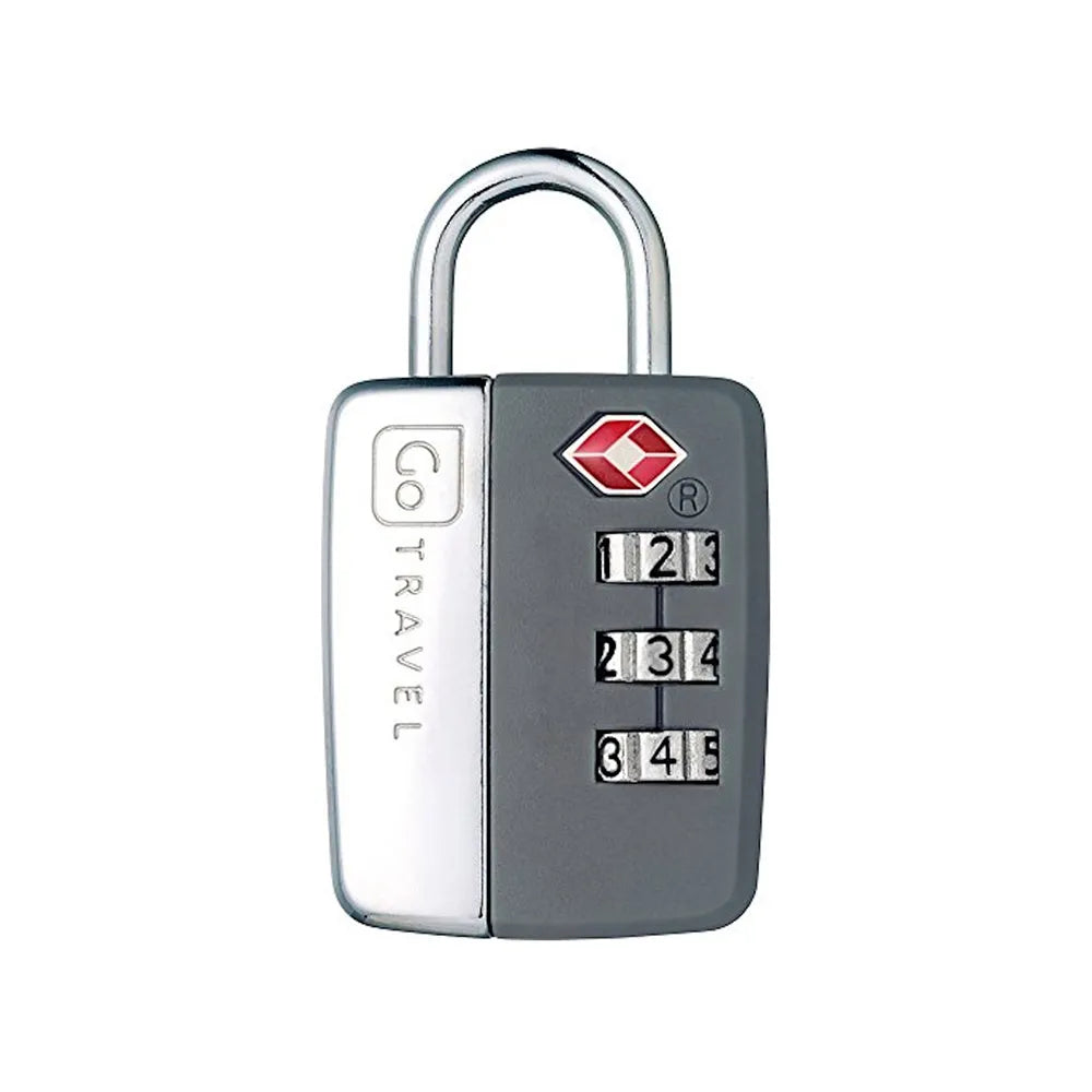 Go Travel TSA Combi Padlock - Grey