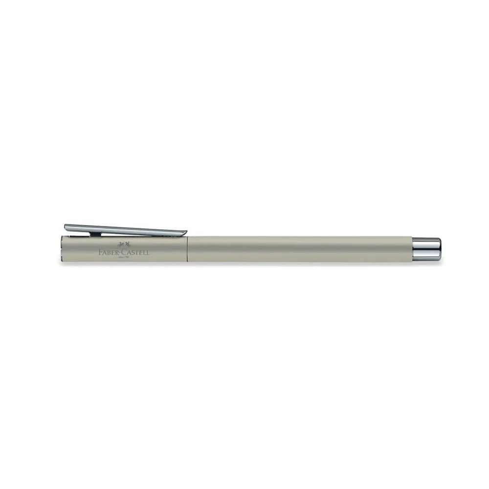 Faber-Castell Neo Slim Matt Silver Stainless Steel Fountain Pen