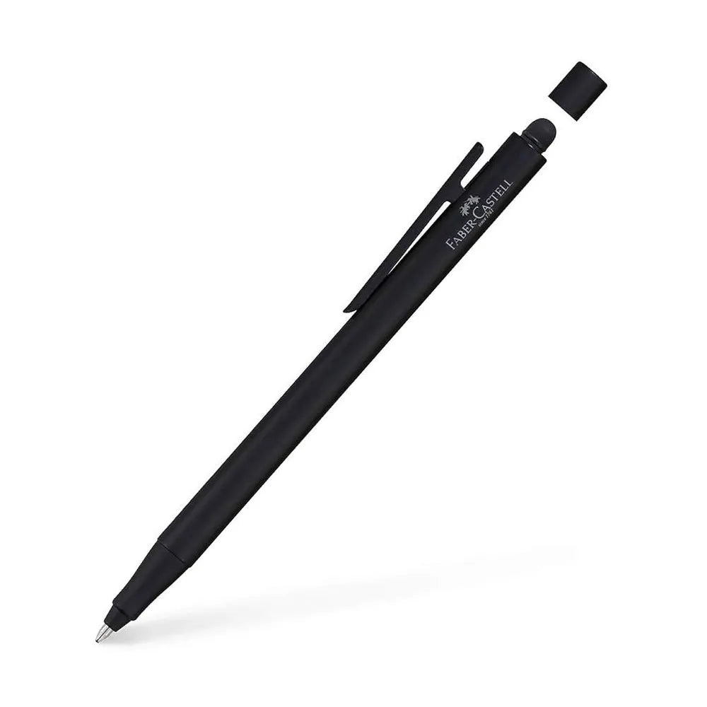 Faber-Castell Neo Slim Black Matt Chrome Stylus Ballpoint Pen