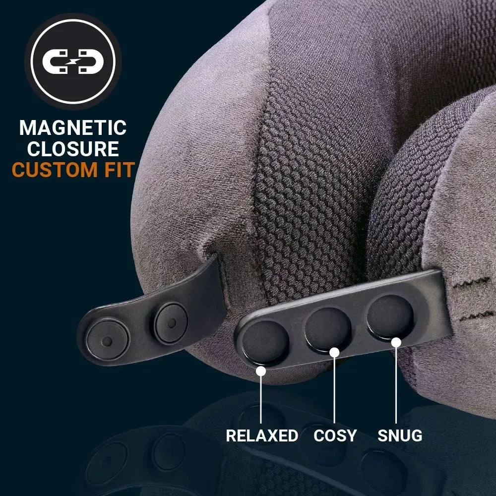 Go Travel Ultimate 3.0 Travel Pillow (Dark Grey)