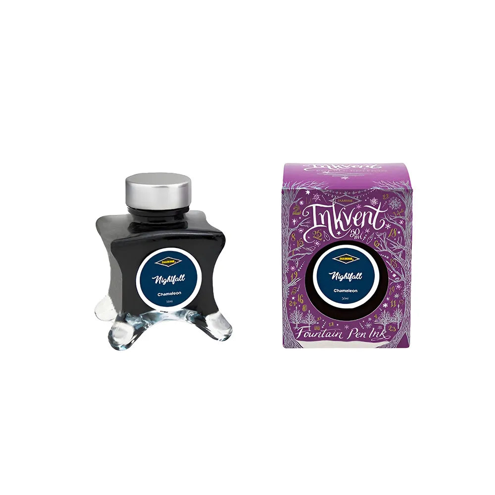 Diamine Inkvent Purple Edition Chameleon Ink 50ml Bottle - Nightfall