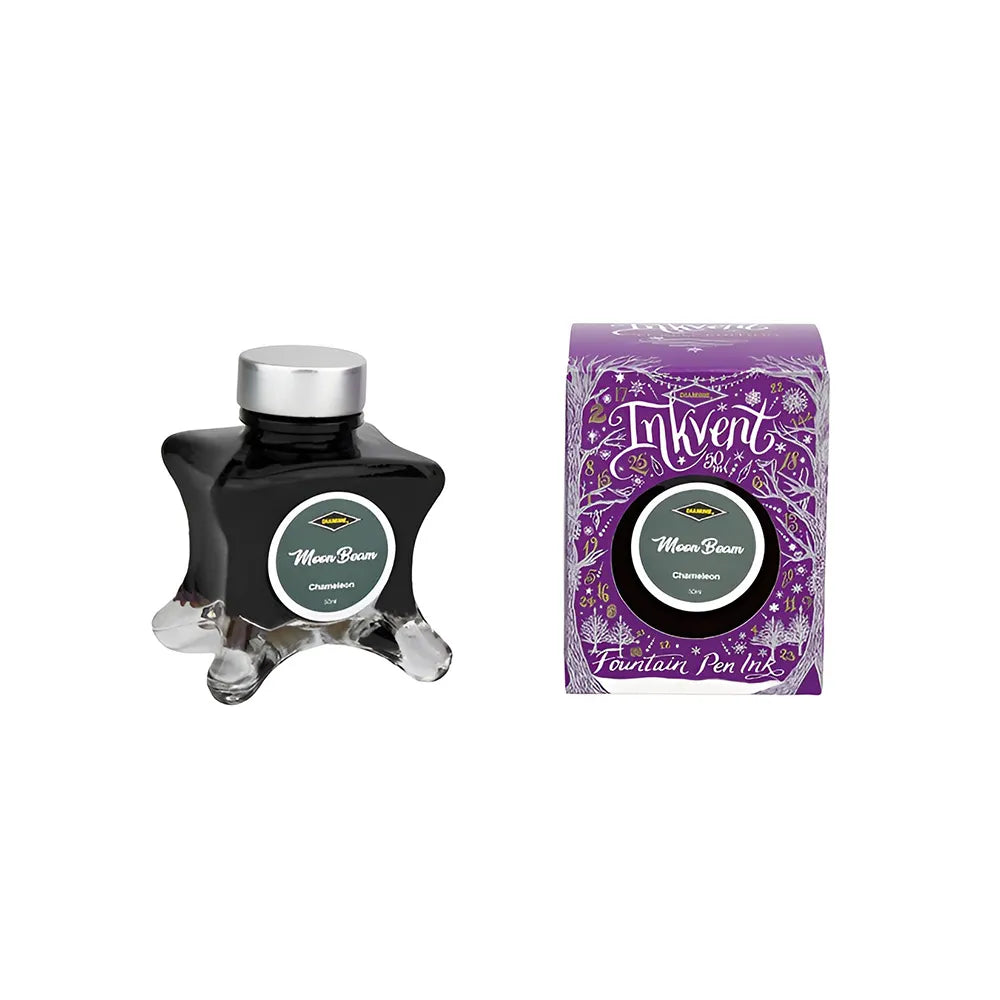Diamine Inkvent Purple Edition Chameleon Ink 50ml Bottle - Moon Beam