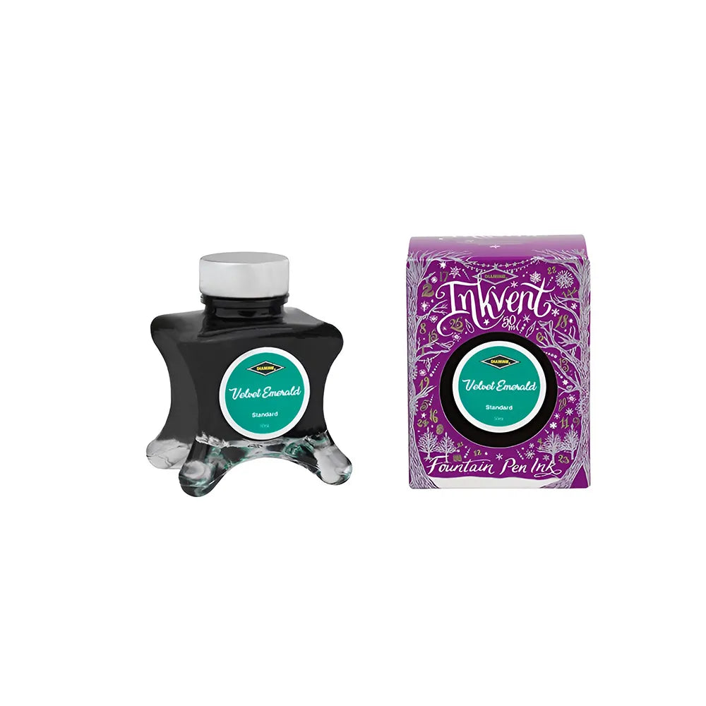 Diamine Inkvent Purple Edition Standard Ink 50ml Bottle - Velvet Emerald