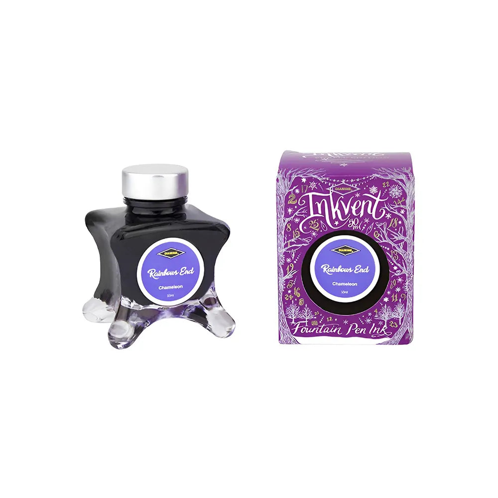 Diamine Inkvent Purple Edition Chameleon Ink 50ml Bottle - Rainbow's End