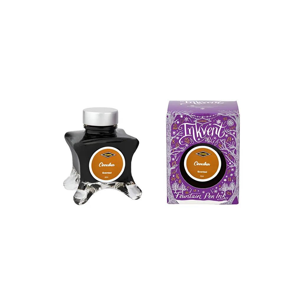 Diamine Inkvent Purple Edition Scent Ink 50ml Bottle - Cinnabun