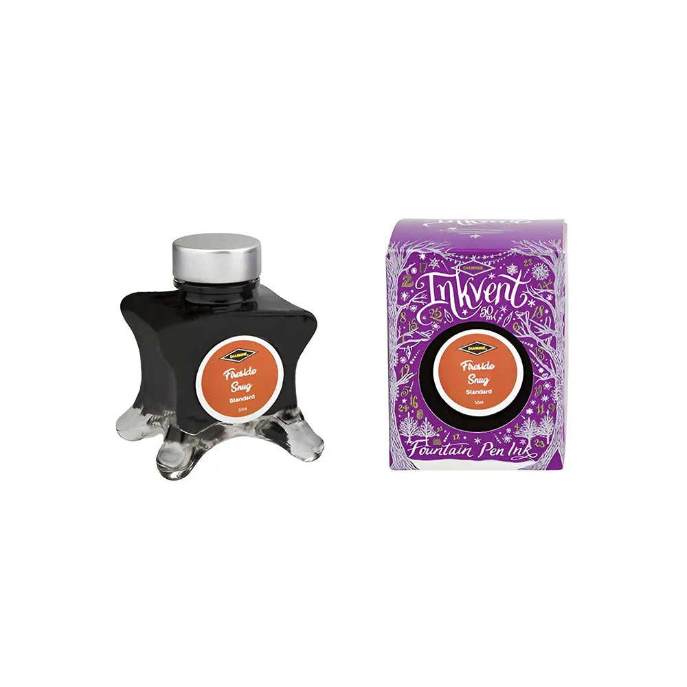 Diamine Inkvent Purple Edition Standard Ink 50ml Bottle - Fireside Snug