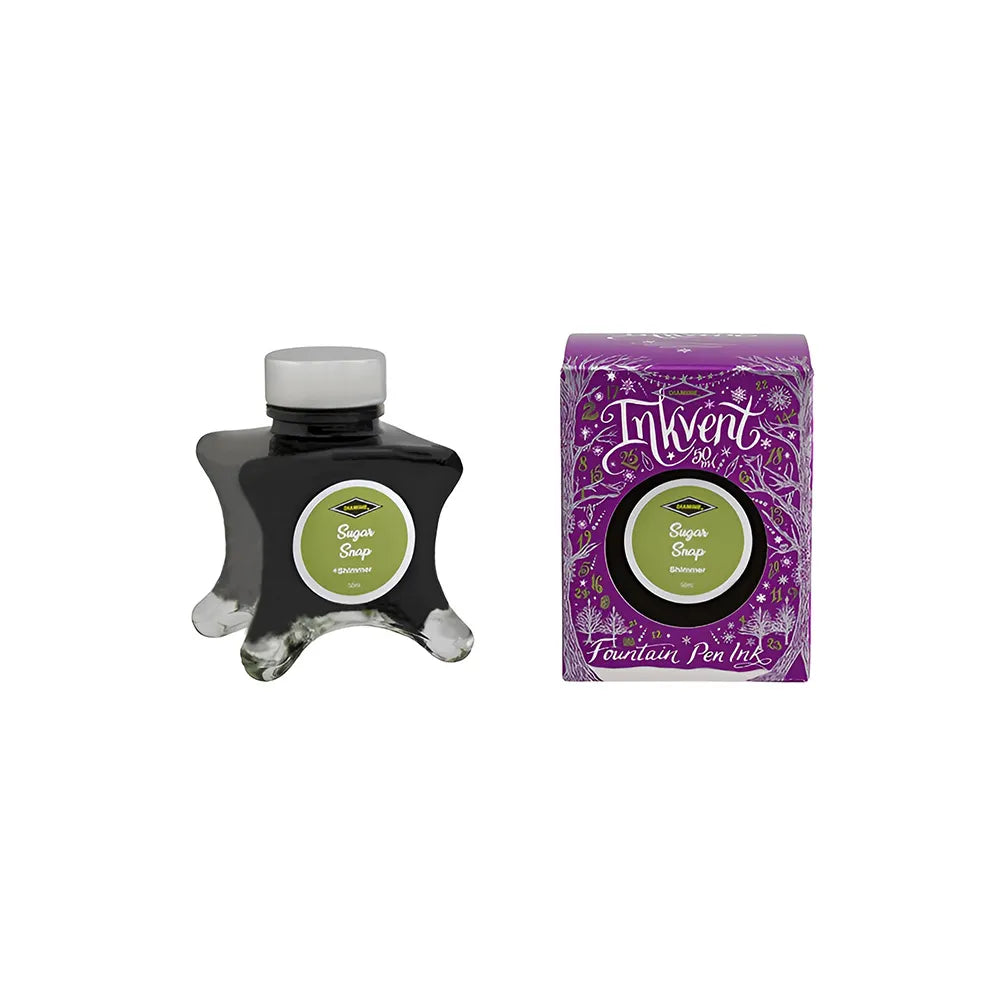 Diamine Inkvent Purple Edition Shimmer Ink 50ml Bottle - Sugar Snap