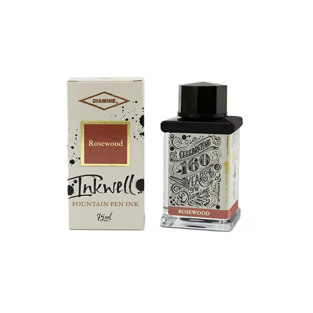 Diamine 160th Anniversary 75ml Ink Bottle - Rosewood