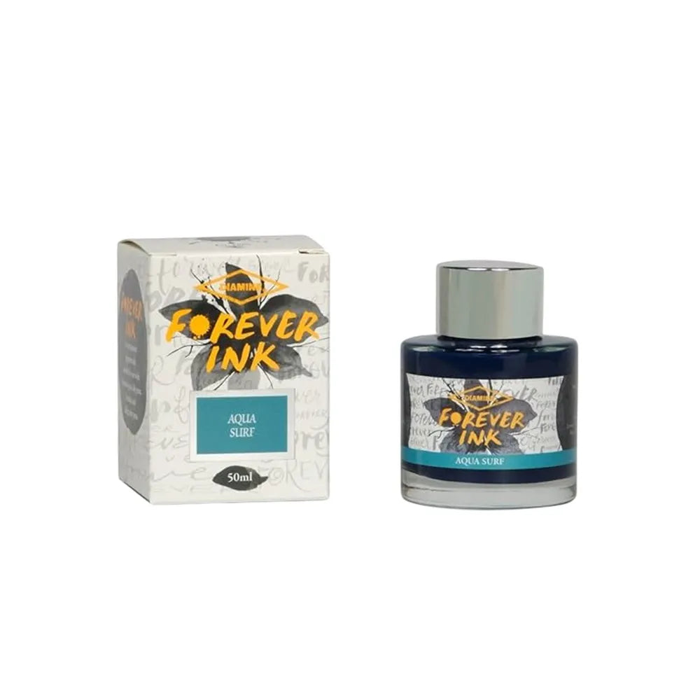 Diamine Forever Ink 50ml Bottle - Aqua Surf