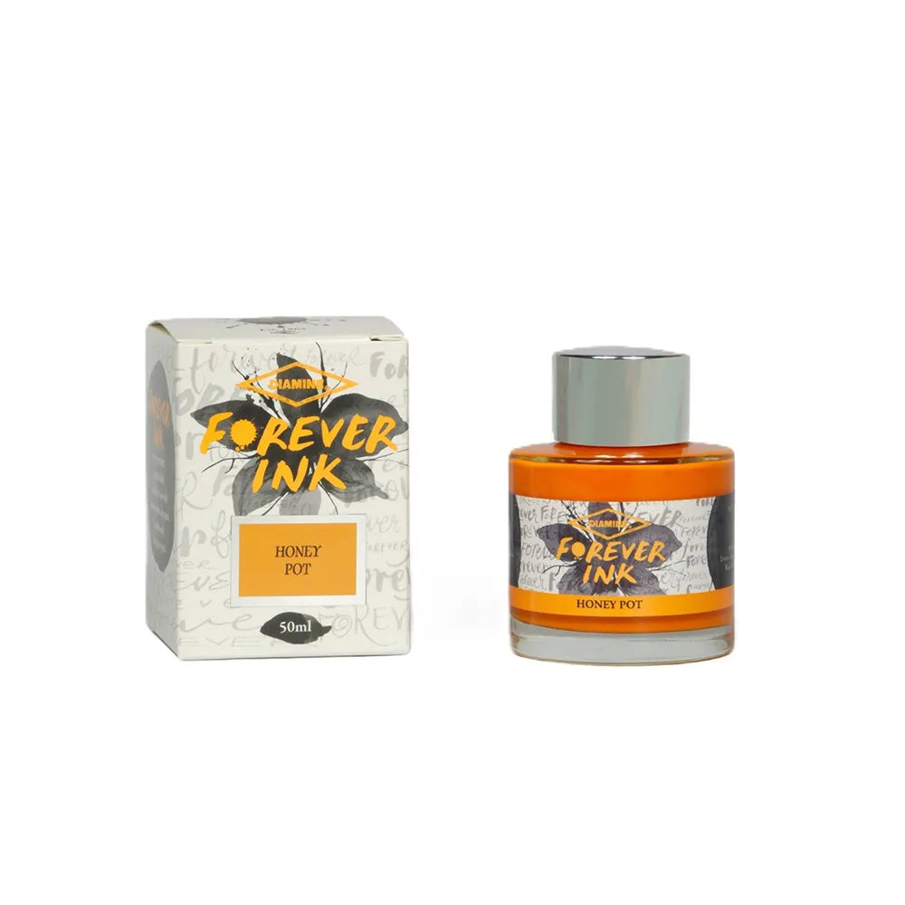 Diamine Forever Ink 50ml Bottle - Honey Pot