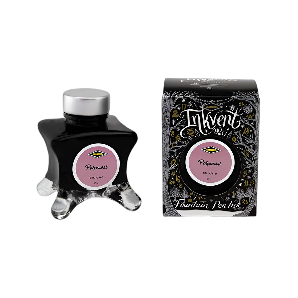 Diamine Inkvent Black Edition Standard Ink 50ml Bottle - Potpourri