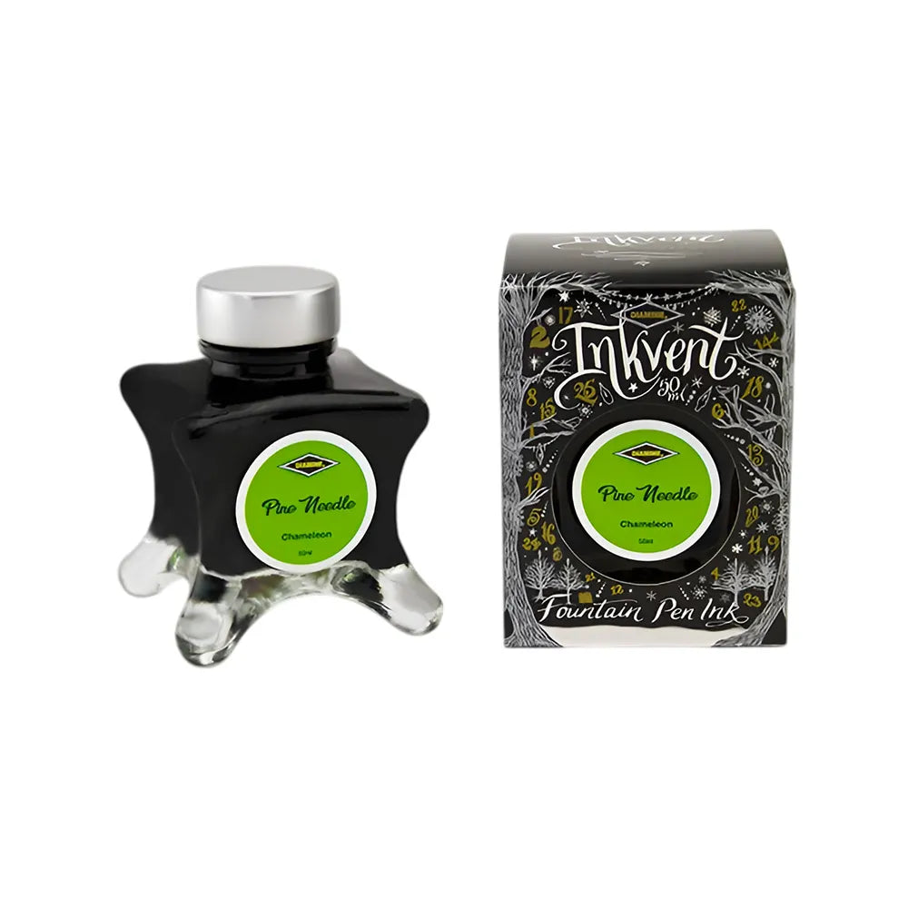 Diamine Inkvent Black Edition Chameleon Ink 50ml Bottle - Pine Needle