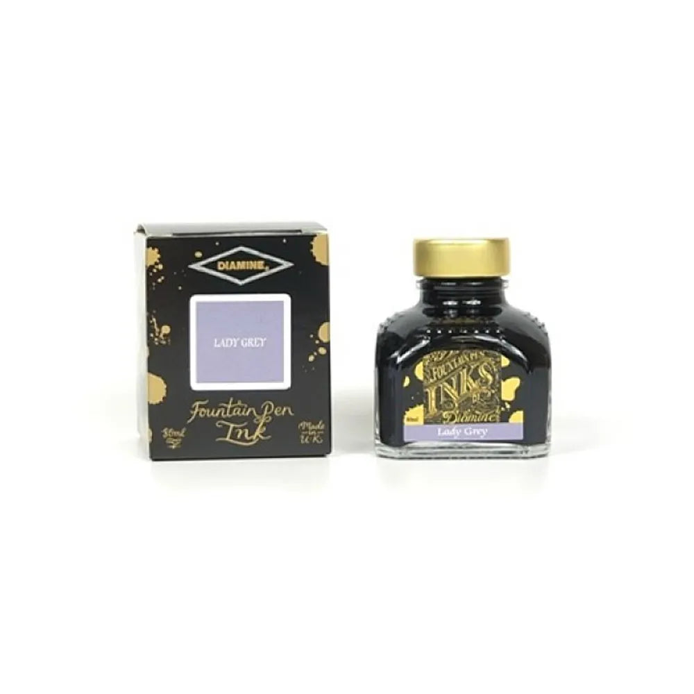 Diamine Lady Grey Ink - 80ml Bottle
