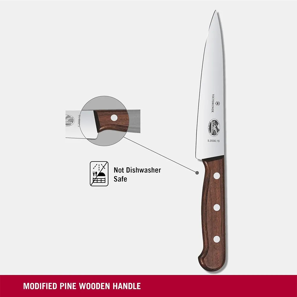 Victorinox Wood Office Knife 15cm - Brown