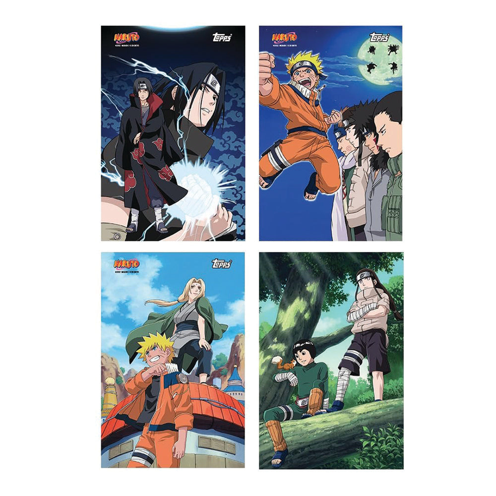 Topps Animax 2024 Official Naruto Collectible Card Game (40 Flow Pack) + 2 Animax Multipacks Free
