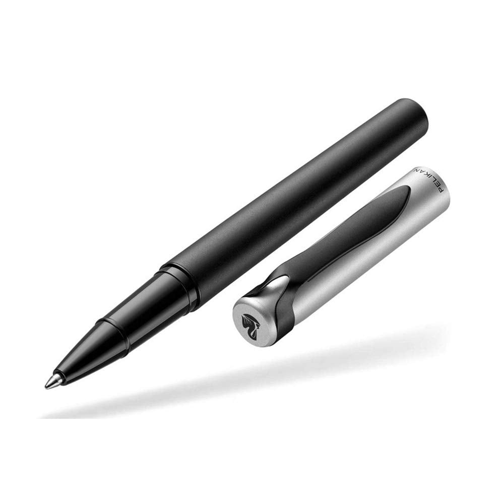 Pelikan Stola II R15 Matt Black-Silver Rollerball Pen