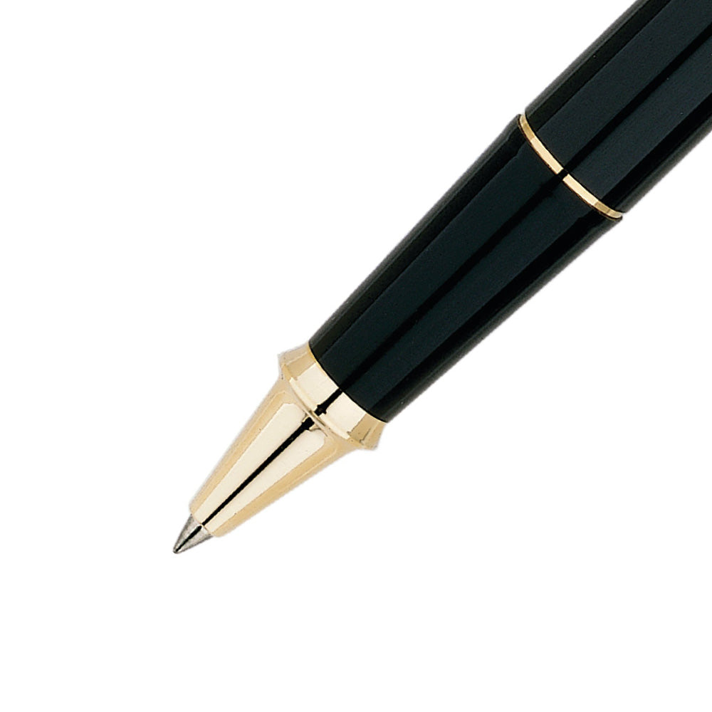 Cross Townsend Classic Black Lacquer with 23kt Gold-Plated Trim Rollerball Pen
