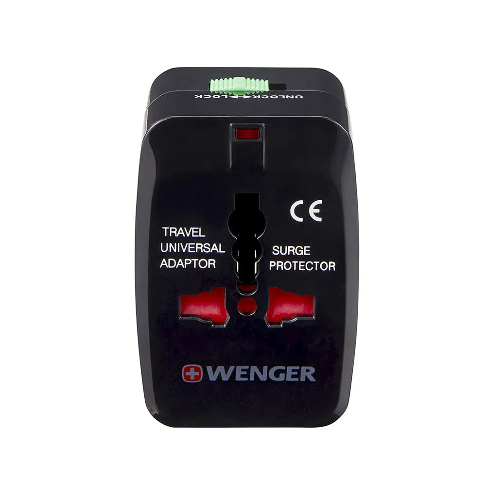 Wenger Universal Travel Adapter - Black