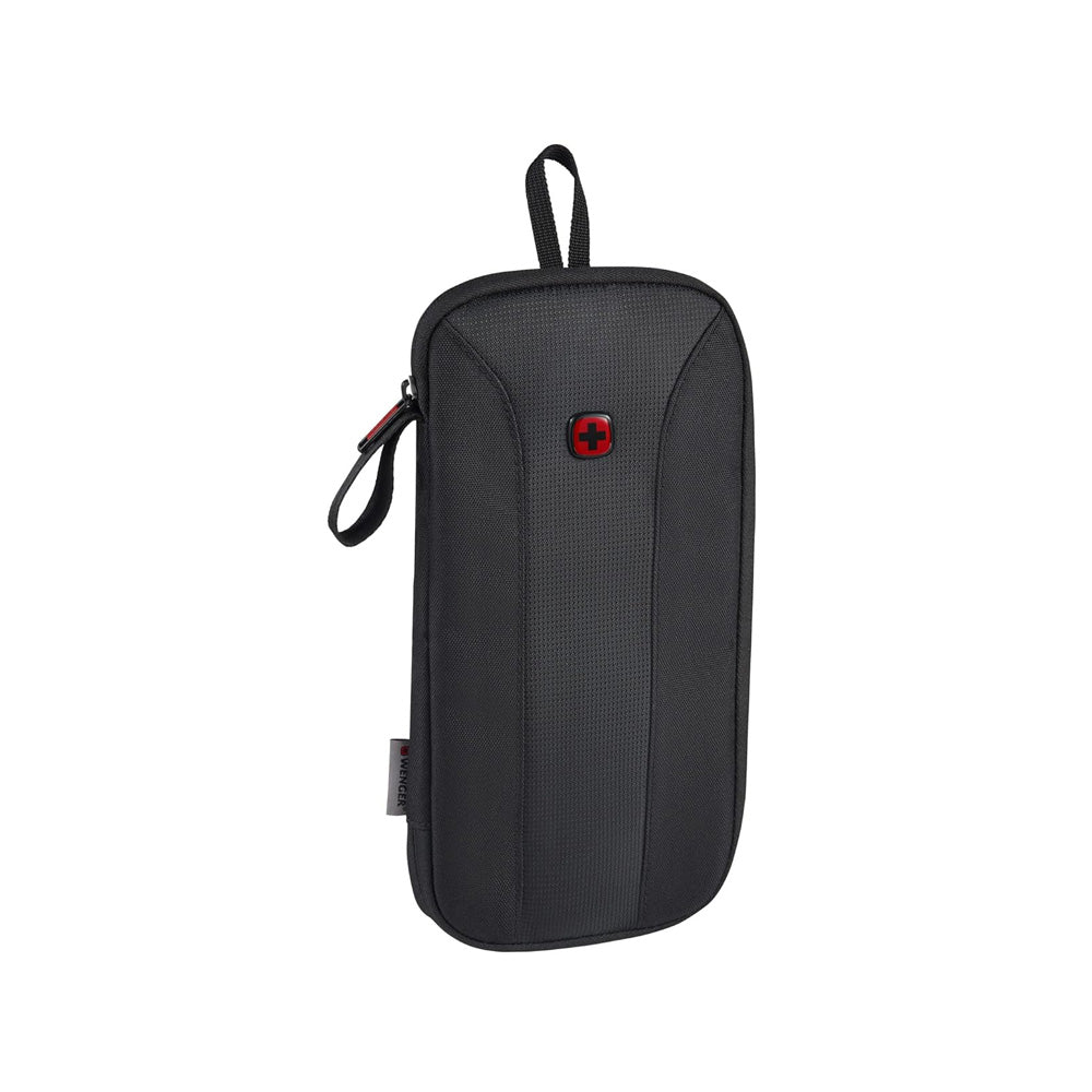 Wenger Travel Document Organizer - Black Swiss Designed with Blend of Style and Function