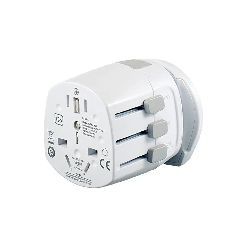 Go Travel Worldwide Adaptor (India)